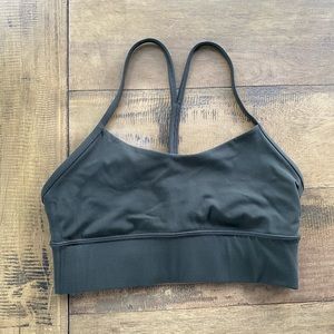 Lululemon flow y long line bra